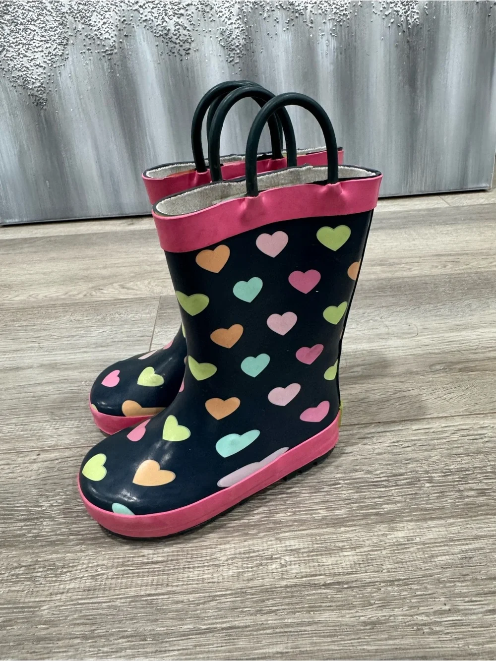 Western Chief Rainbow Hearts Rain Boots